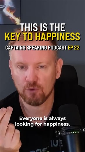 Petter on Instagram: "What Is The True Key To Happiness? - Captains Speaking Episode 22 #aviation #pilot #pilotsofinstagram #aviationpodcast #captainsspeaking"