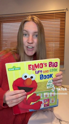 Elmo's Big Lift and Look Book for Toddlers