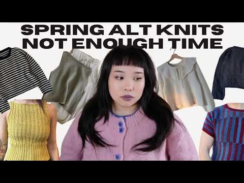 plan a spring knit capsule from my pattern stash | stitchwitch podcast