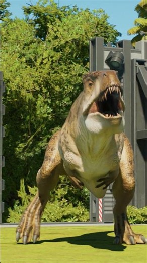Release Acrocanthosaurus & Hunting Small Dinosaurs