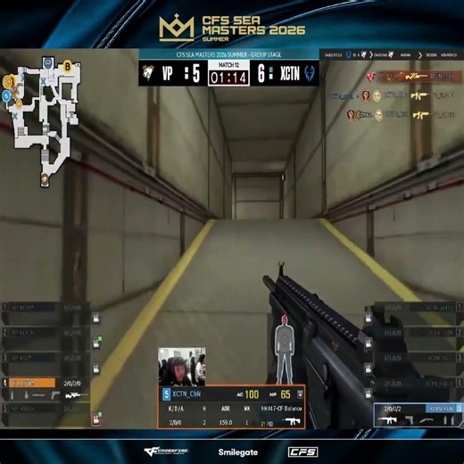 SKULL COLLECTOR CLUTCH 💀 Execration vs Virtus pro | CFS SEA Masters 2026 - Summer