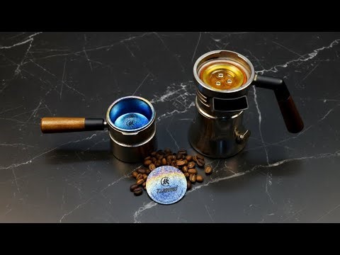 Now on Kickstarter: TiiRHINO - Titanium for Cleaner, Juicier Espresso