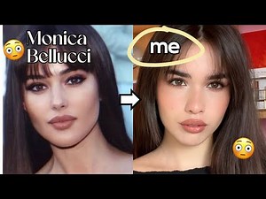 Monica Bellucci ICONIC Makeup Tutorial (easy)
