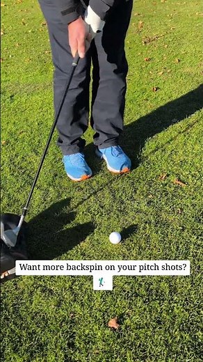 Want more backspin on your pitch shots? 🏌️‍♂️This simple golf drill will CHANGE YOUR SHORT GAME!⛳🏌️👍