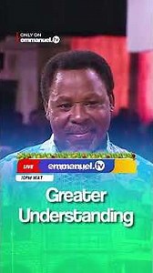 GREATER UNDERSTANDING — Watch now on Emmanuel TV!