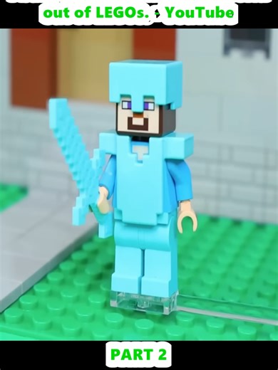 Building a Minecraft World with LEGOs: A Unique Creation