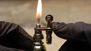 This restoration shows how an antique lighter is brought back to life