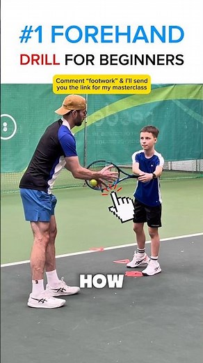 Tennis Forehand Fix: #1 Drill. #tennis #tennisforehand #forehand #tennistips