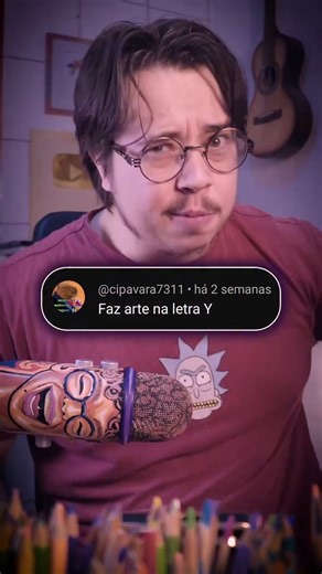 Gabriel Leitzke on Instagram: "DESENHANDO na Letra "Y" 🎨 Nosso alfabeto até aqui: - Ben10 / Coraline / Duolingo / Edward Newgate / Finn / GL Art / Harry Potter / Iberê / Jazzghost / Kratos / Laura / Madruga / N / Oda / Perry / Quirrel / Rohan / Sans / Toph / Usopp / Van Gogh / William Afton / XLR8 / e "Y" de... Assiste aí, vai! Qual será o personagem da Letra "Z"?? 🔔 Ativa o sininho pra não perder as artes!"