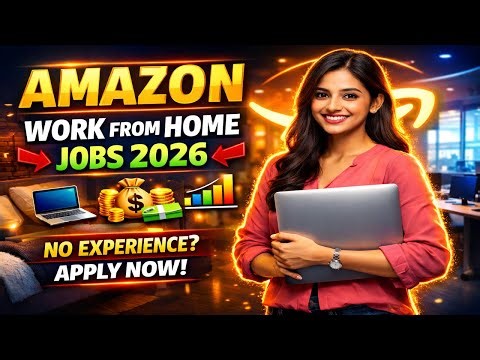 Amazon Work From Home Jobs 2026 😱 Freshers Eligible | Salary ₹45,000 Approx | Apply Online | TJT