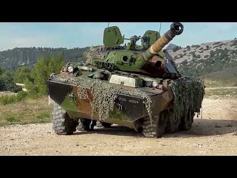 Top Gear AMX 10 RC flaunts its hydro-pneumatic suspension.