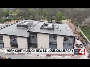 Work continues on new St. Louis County Library