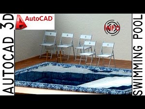 AutoCad Swimming Pool /3D Tutorial For Beginners/InfoTech