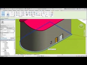 Comment utiliser Revit #9 Créer un terre plein terrassement des fondations