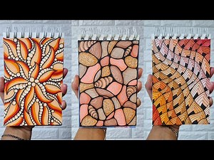 Beginner Friendly Zendoodle IdeasCompilation Part 3