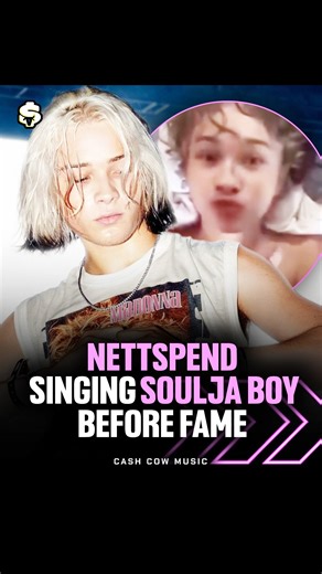 Cash Cow Music on Instagram: "I don’t know who this video is for but Nettspend was something else filming himself singing Soulja boy’s Kiss me thru the phone 😭 🐮 - Follow @cashcowmusic for more underground rap content ⚡️ - Spotify playlist link in bio #nettspend #souljaboy #osamason #kencarsonmemes #summrs"