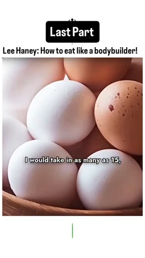 @gutstrainingmindset on Instagram: "Lee Haney: The Simple Diet Plan Behind a Legendary Physique Breakfast focused on fuel — eggs for protein, oats for slow energy, fruit for digestion. Midday meals stayed clean with chicken, fish, or lean beef paired with rice or potatoes. Vegetables filled every plate, keeping health and recovery in balance. Healthy fats came from nuts, olive oil, and natural sources, never avoided. Protein intake remained steady across the day, spread through multiple meals. W