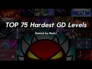 Ranking The Top 75 Hardest Levels in Geometry Dash by Music! (May 2026)