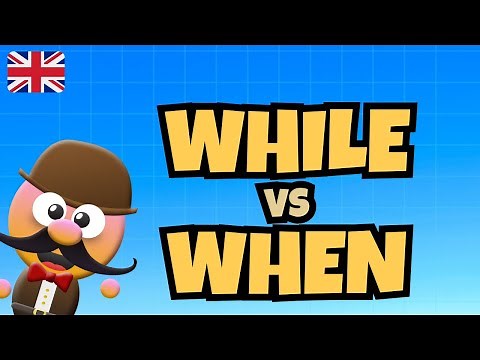 WHILE VS WHEN - INGLÉS PARA NIÑOS CON MR.PEA - ENGLISH FOR KIDS