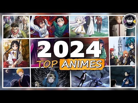 TOP 10 | LOS MEJORES ANIMES de 2024 | +100 Animes Recomendados