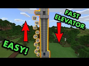 SIMPLE 1.17 ELEVATOR TUTORIAL in Minecraft Bedrock (MCPE/Xbox/PS4/Nintendo Switch/Windows10)