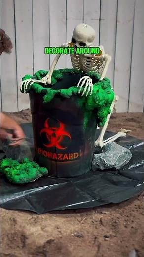How to make a Puking Skeleton Fountain 💀🎃