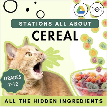 Cereal Box Breakdown: Nutrition Stations Investigating Harmful Ingredients