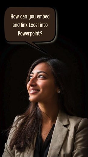 Do you know you can embed LIVE excel sheet in PowerPoint ? here's how #excel #shorts #powerpoint