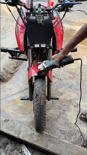 🏍️ “New Bike Front Mod for Perfect Rolling Stop! | Bike Performance Upgrade