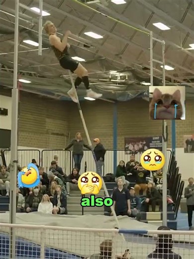 Why are pole vaulters prone to testicular injuries?#respect #sports