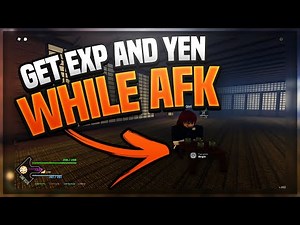 GET FAST EXP AND YEN WHILE AFK | Project Slayers