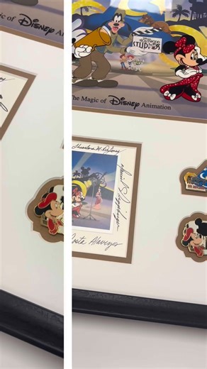 Each classic Disney movie was made up of thousands of hand-painted...