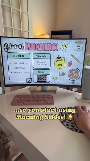 Morning Work Slides for Elementary Classrooms