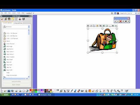 Inserting a Website Link in ActivInspire