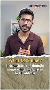 What is DNS? | How DNS Works Explained! #ccna #networking #shortsfeed