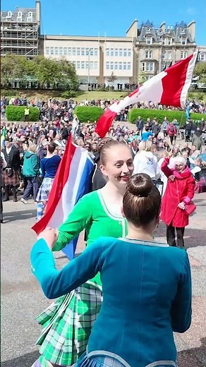 #ceilidh in the Park Canadian Barn Dance in #edinburgh during 2026 #tartanparadescotland #shorts