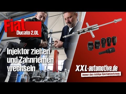 Fiat Ducato 2.0L: Removing injectors and changing the timing belt – that wasn't easy...