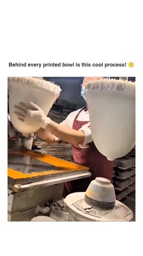 Mr Snapfix on Instagram: "Pad printing is a technique used to transfer detailed designs onto curved or uneven surfaces, like bowls. In this process, a metal or silicone pad picks up ink from an engraved plate that contains the design. The pad is soft and flexible, so it easily adapts to the shape of the object. Once the ink transfers to the pad, the machine presses it onto the bowl, creating a clean and precise print. This method is popular because it can handle fine details, multiple colors, an