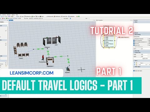 How Travel Impacts Task Executers in Flexsim | Flexsim Tutorials | Trainings | Part 1 #leansimcorp