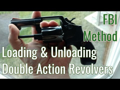 FBI Method of Double Action Revolver Loading and Unloading
