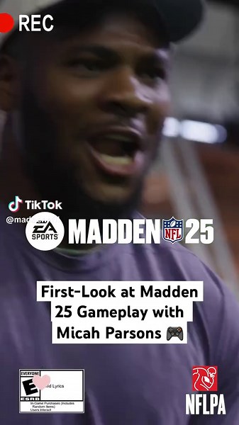 First Look at Madden NFL 25 Gameplay Featuring Micah Parsons