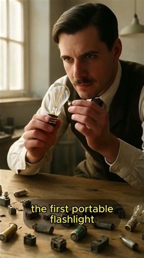 Who invented the pocket flashlight?