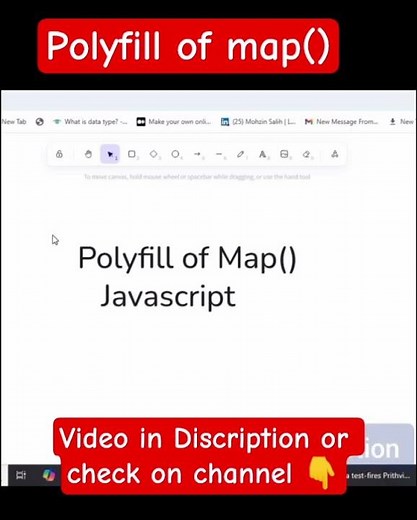 Polyfill of map() in Javascript | Polyfill in Javascript interview question #shorts #coding #js