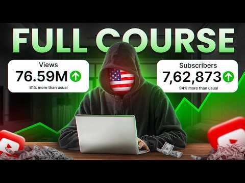 How to make USA Based YouTube Channel (Real Method + Proof) | FULL COURSE