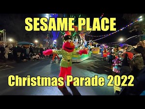 SESAME PLACE Christmas Parade 2022 | Langhorne PA | Christmas songs