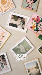Transforming your home is easy with posters! Reinvent your aesthetic by discovering thousands of fun and fresh prints at Poster Store! 🌻 | Poster Store