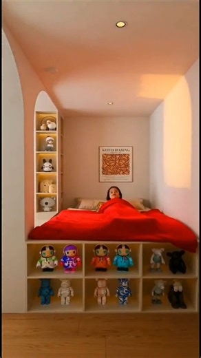 NFS DESIGN STUDIO on Instagram: "🧕Single child 2026 perfect bedroom design you will never seen before 🤩.. #interiordesign #homedecor #viralreels #homedesign #nfsstudio"