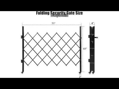 Scissor Gate 71" Review: Can This Heavy-Duty Steel Gate Keep Your Kids Safe.