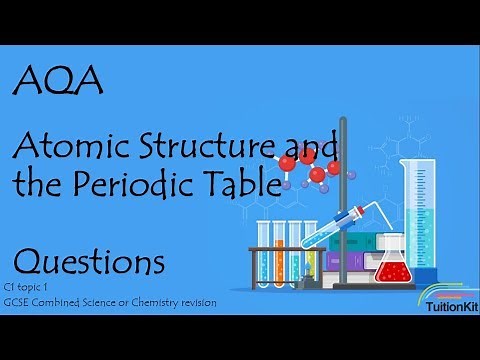 ATOMIC STRUCTURE. AQA C1-Topic 1-Quick Fire Questions. 9-1 GCSE Chemistry Combined Science Revision