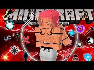 Updated Jujutsu Kaisen Addon, similar to the PC mod, for Minecraft PE 1.21.131